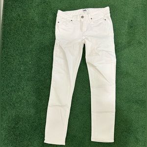Paige White Skinny Jeans - Size 28